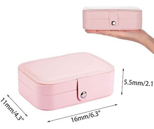 Imagen 4 de 6 de Joyero, Organizador, Estuche Para Joyería, Caja Para Joyas
