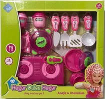 Comprar Juego De Cocina Anafe & Utensillos Hogar Dulce Hogar