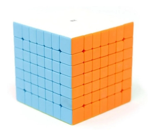 Cubo Mágico 7x7x7 Qiyi Qixing S Color Original Lubrificado