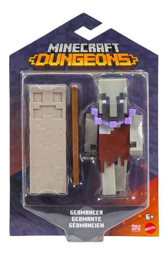 Figura Geomancer Minecraft Dungeons 8 Cm - Mattel