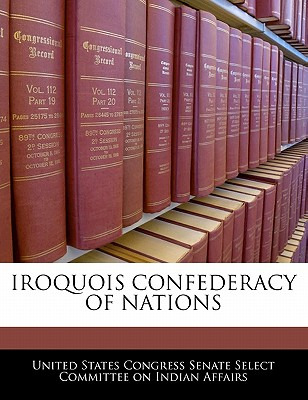 Libro Iroquois Confederacy Of Nations - United States Con...