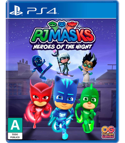 Pj Masks Heroes Of The Night Standard Edition Ps4