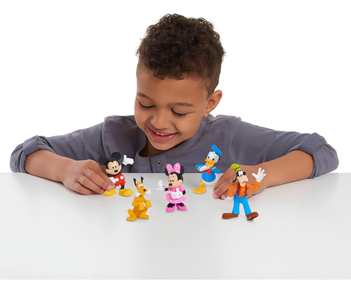Juego De 5 Figuras Coleccionables Mickey Mouse 3