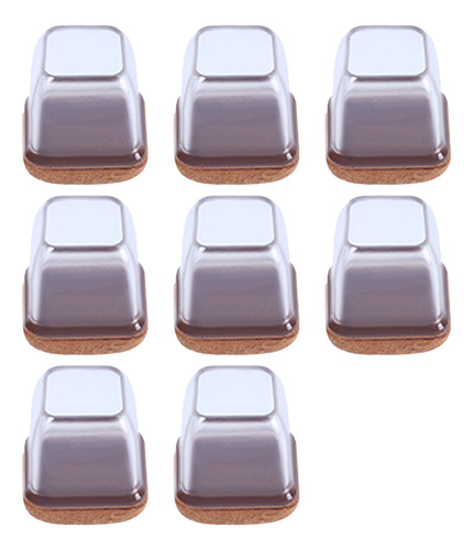 Protector De Suelo Para Silla, 8 Unidades, Protección Contra