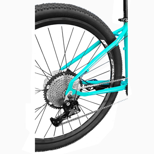Imagem 3 de 4 de Bicicleta Feminina Hera Absolute 12v 29 Verde 15,5