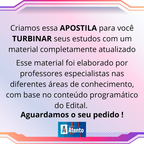 Apostila Cnu - Bloco 4 - Conhecimentos Específicos - Eixos Temáticos 1 Até 5 - 2024
