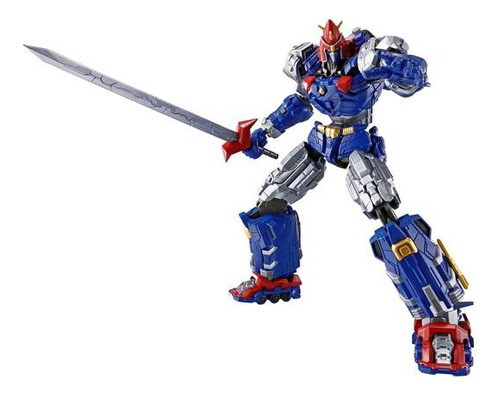 Figura The Robot Spirits Side Super Voltes V Legacy Bandai Volltes V Azul