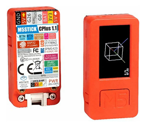 M5stack M5stickc Plus M5 Stick Esp32-pico O Axp192