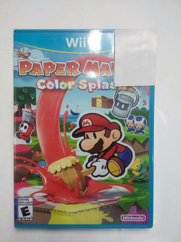 Paper Mario: Color Splash.-wiiu
