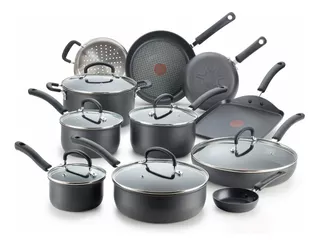 T-fal Utensilios De Cocina, Ha Titanium Antiadherente, Negro