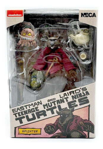 Tmnt Tortugas Ninja Splinter Comic Neca 