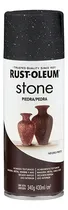 Comprar Pintura Aerosol Stone Acabado Texturado Piedra Rust Oleum Color Negro