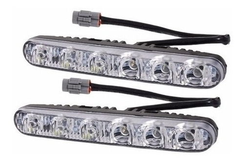 Faro Led Kit  Luces Auxiliares Drl Led Cree Diurna #cs