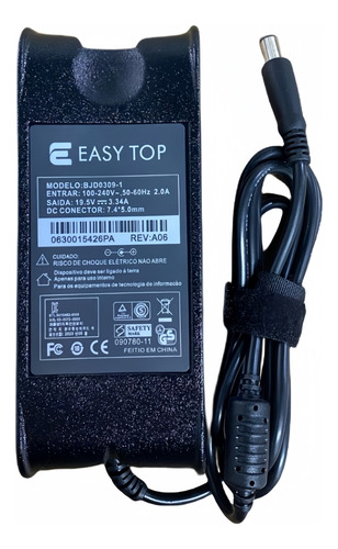 Fonte Carregador Para Dell Latitude 5280 5290 5480 5490 P41f