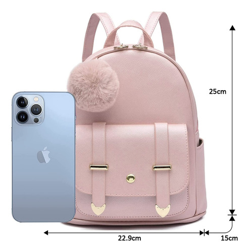 Mini Mochila De Moda Para Mujer Casuals, Mochila Antirrobo