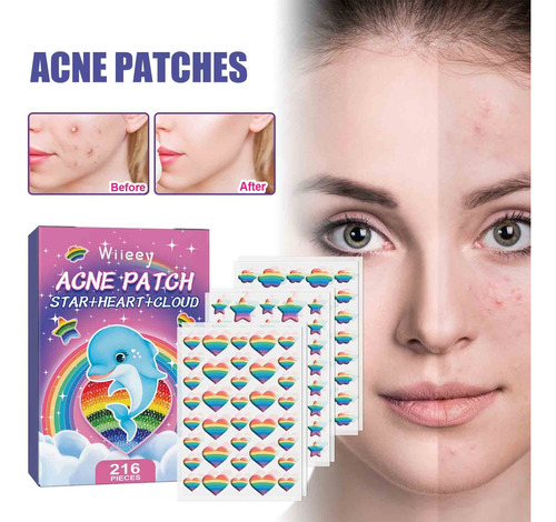 Parche Invisible X Pimple Patch De 216 Unidades Con Star-sha