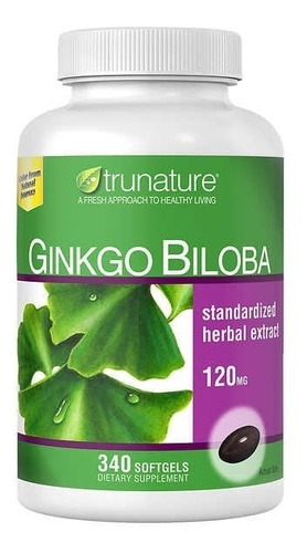 Truenature Ginkgo Biloba 340cap