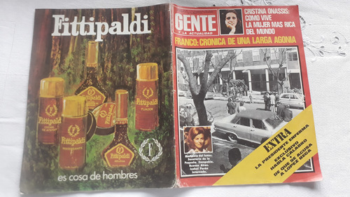 Revista Gente Nº 539 20/11/1975 Tapa Vilas - Pinky - Robledo