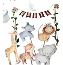 Comprar Caketopper Selva Adorno Para Tu Torta Todas Las Tematicas