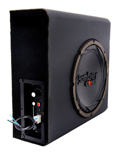 Imagem 3 de 7 de Caixa Som Amplificada Mini Slim 8 Bomber One 150 Wrms