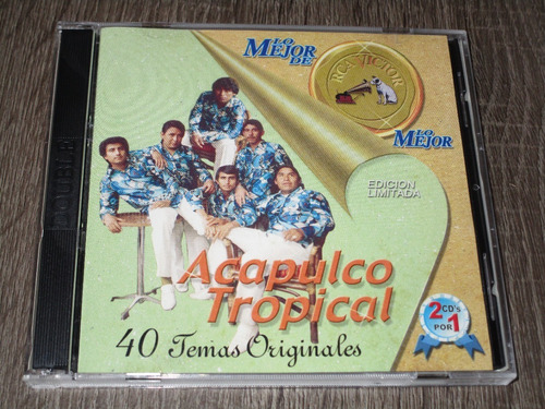 Acapulco Tropical, 40 Temas Originales, 2cds, Bmg 2000