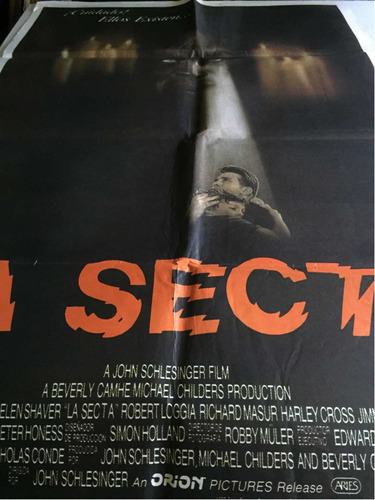 Poster La Secta - Martin Sheen -original 1987