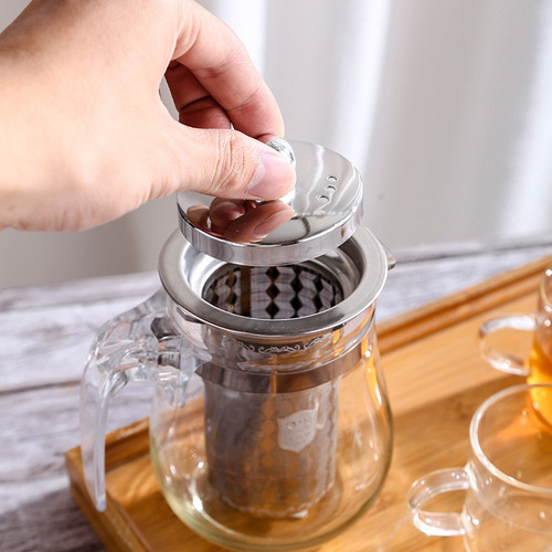 Coador De Chá De Aço Inoxidável Infusores De Chá De Malha Fi