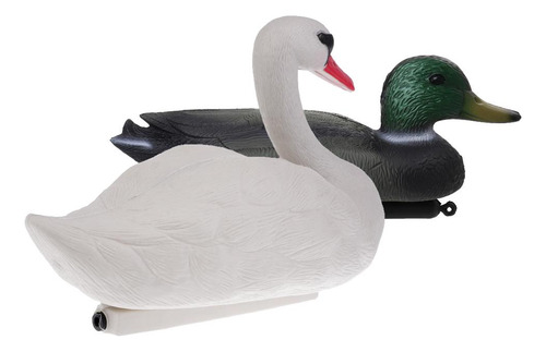 Pe Flotante 14 \ Caza Tiro Macho/drake Cisne Señuelo