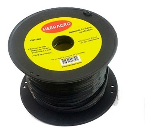 Nylon Guadaña Herragro 3.3 Mm X 400 M Negro 43041008