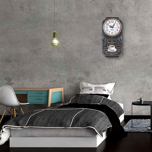 Reloj Colgante De Pared Rectangular De Estilo Elegante Para