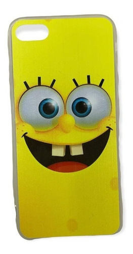 Funda Acrílico Bob Esponja Compatible Con iPhone