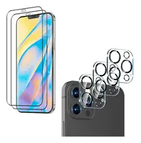 Comprar Vidrio Full Glue + Vidrio Camara Compatible iPhone 12 Pro
