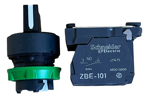 Chave Seletora Manopla Curta 22mm Fixas Xb5ad33 Schneider