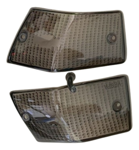 Lentes De Vespa Diant/traseira Vespa Px 200/150 Orig/le Fumê