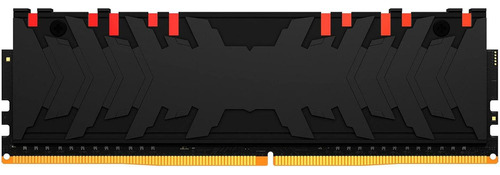 Memoria RAM Fury Renegade RGB gamer color negro  16GB 1 Kingston KF432C16RB1A/16