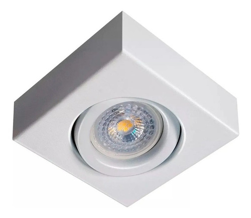 Imagen 1 de 7 de Plafon Spot Semi Embutido Movil Dicroico 7w Gu10