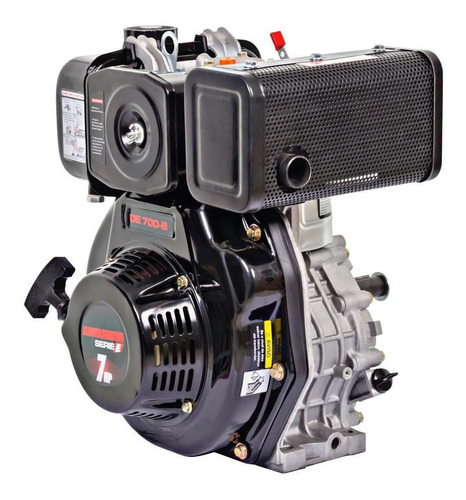 Motor Kawashima 3600rpm 7hp Partida Manual Á Diesel 4 Tempos