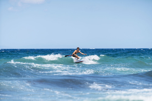 Tabla Paddle Surf Inflable 265cm Wave | Aqua Marina Azul
