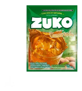 Zuko Polvo Para Bebida Sabor Tamarindo De 13 G Rinde 2 Lt