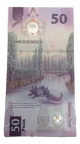 Comprar  Billete De 50 Pesos Del Ajolote Serie Variada Billete Nuevo