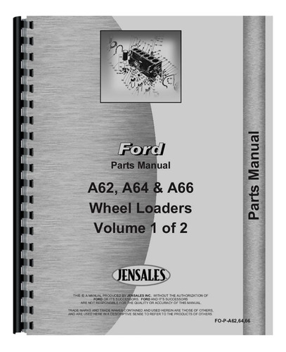 Un Manual Pieza Adapta Modelo Ai Ford Ct Sp A62 A64 A66