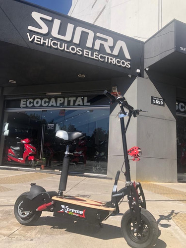 Monopatín Eléctrico Velocífero Sunra Con Asiento 1500w