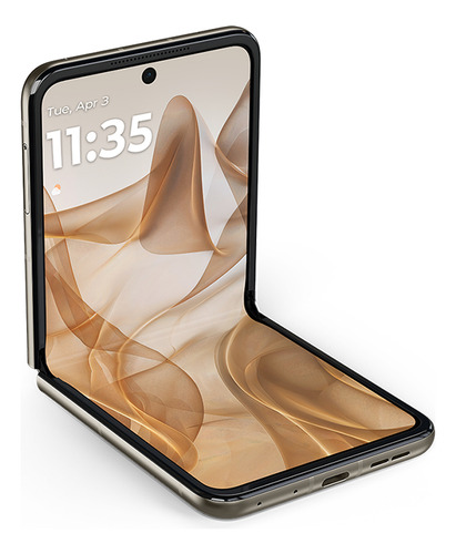 Motorola Razr 50 - Vainilla - Cuero vegano - Excelente (Reacondicionado)