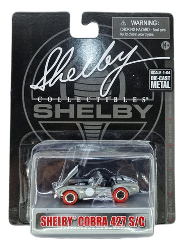 Shelby Cobra 427 S/c Esc. 1:64 Shelby Collectibles Gris 