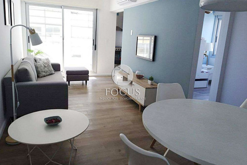 Venta Apartamento 1 Dormitorio Al Frente Con 2 Terrazas En Centro