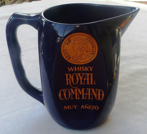 Monijor62-antigua Coleccion Whisky Jarra Royal Command