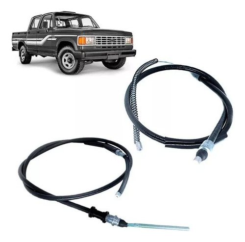 Kit Cables Freno Chevrolet C20 D20 Custom 89/92