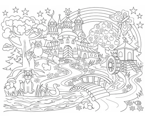 Caderno de desenho Infantil para colorir menino 80 folhas - Liz