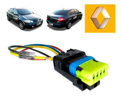 Conector Elet Bomba Combus Megane Ii 2006 A 2013 7700253262