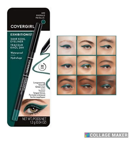 Covergirl Exhibitionist Kohl Delineador De Ojos,600 Esm Met.